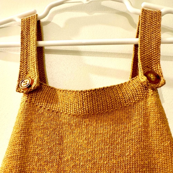 ZARA knit overalls. Gender neutral. Size 2-3 - Picture 4 of 5